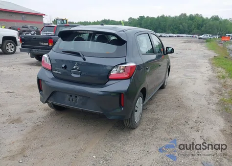 2024 Mitsubishi Mirage Es/Le from USA, damaged, VIN ML32AUHJ5RH018781